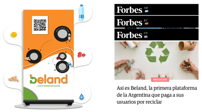 Estación autónoma de reciclaje Beland